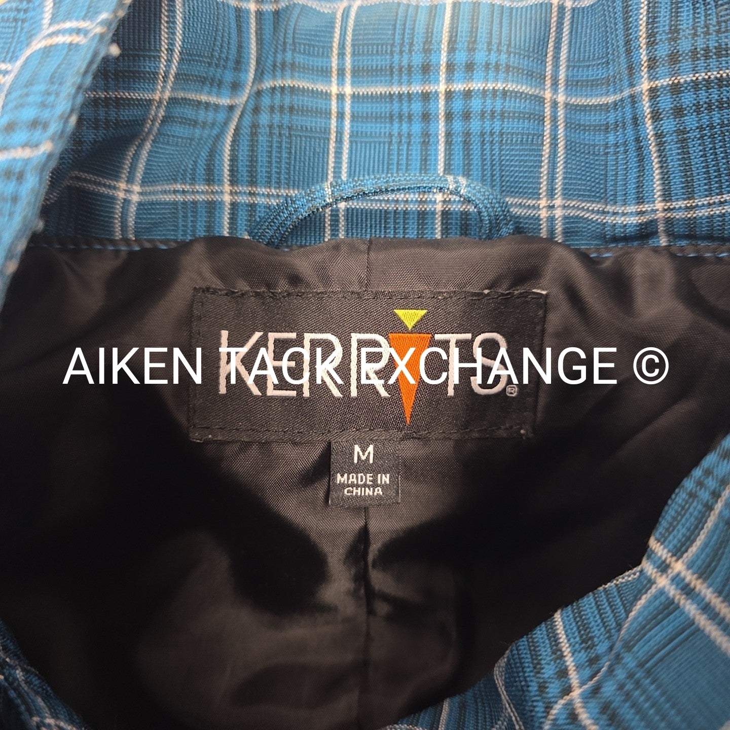 Kerrits Bit of Plaid Asymmetrical Riding Vest, Women's Medium