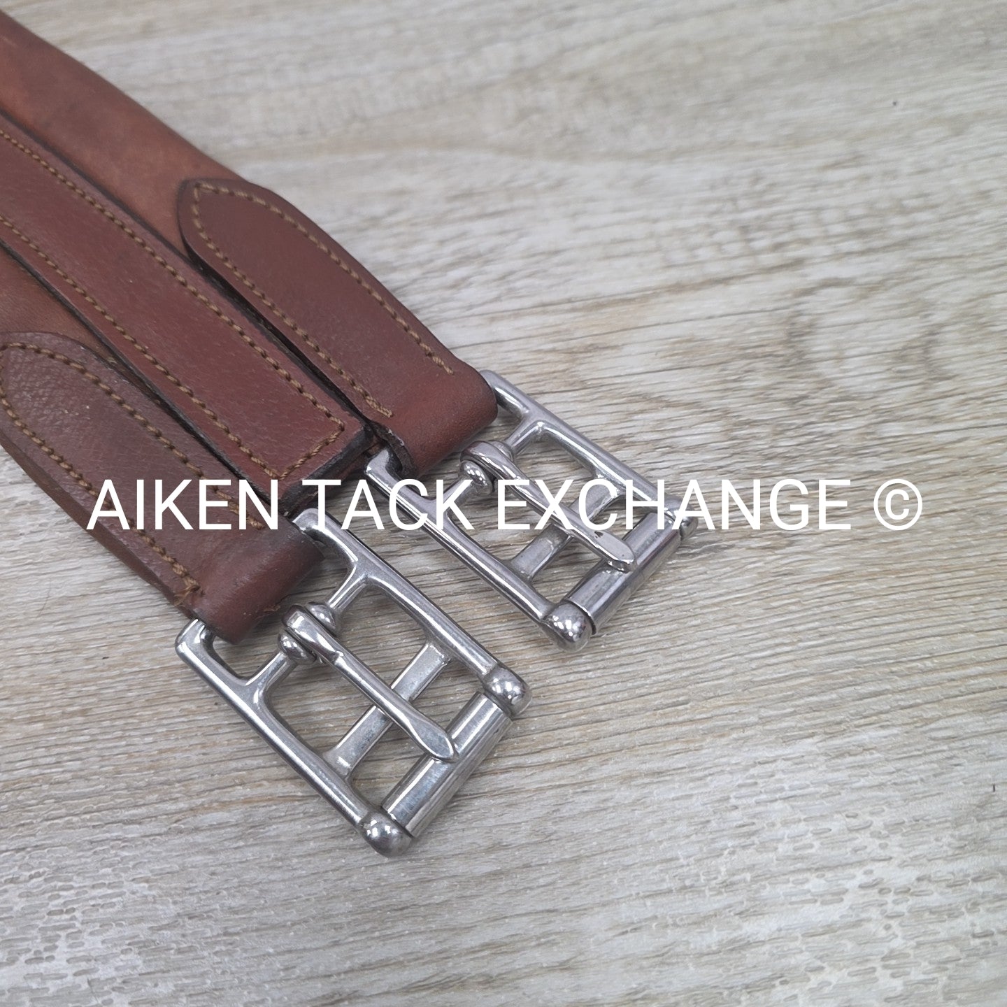 HDR Girth, Single End Elastic, Brown, 44"