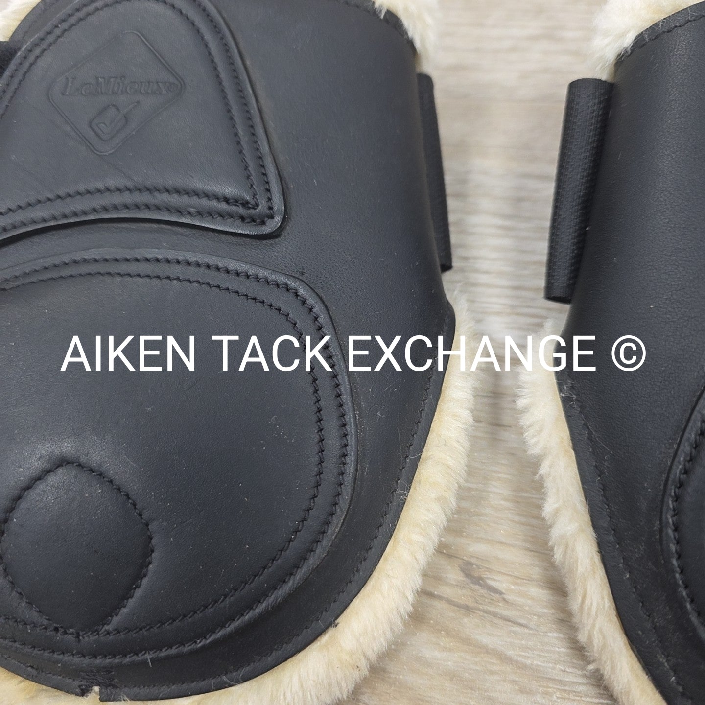 LeMiuex Capella Comfort Fetlock Boots, Black, Size Large Horse (3)