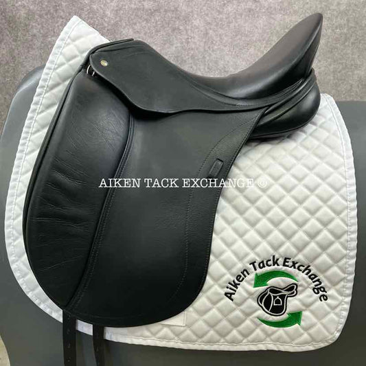 2013 Schleese Infinity II Dressage Saddle, 17.5" Seat, Adjustable AdapTree, Wool Flocked Panels
