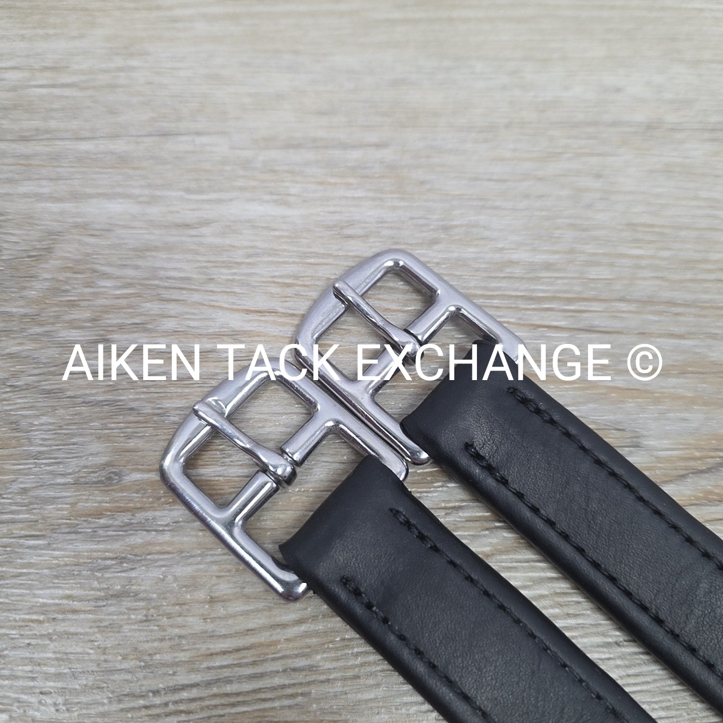 Amerigo Stirrup Leathers, Black, 60"