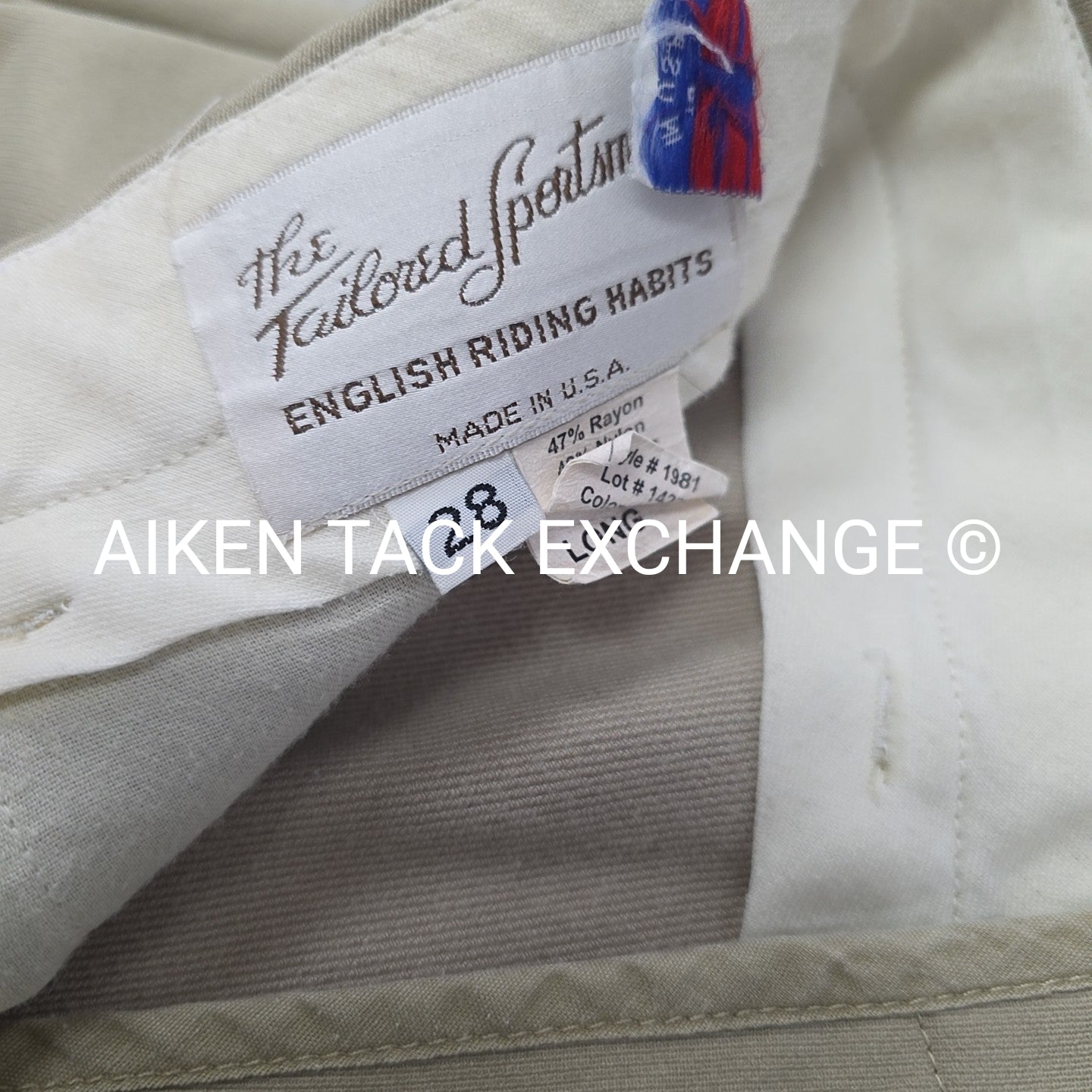 BARGAIN BUNDLE: 1 Tailored Sportsman Size Zip, 1 Dover Saddlery Knee Patch, 28