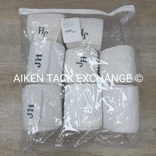 BARGAIN BUNDLE: Polo Wraps, Set of 8, Has Embroidery
