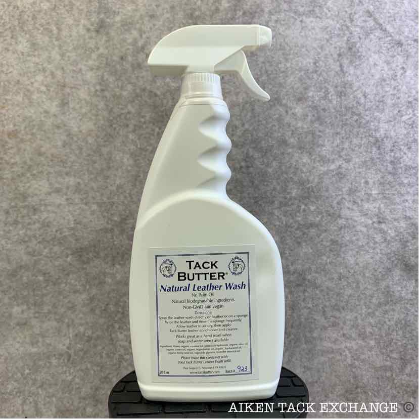 Tack Butter Natural Leather Wash Cleaning Spray - 20 oz