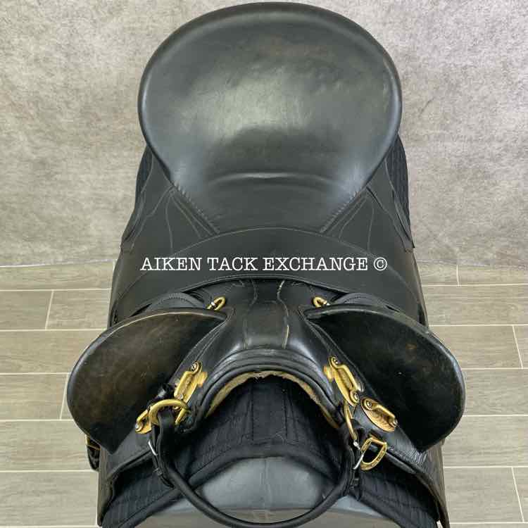 **SOLD** Stockman BushRider Australian Stock Saddle, 19" Seat, Wide Tree
