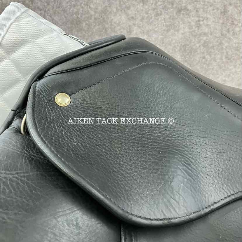 **SOLD** 2013 Schleese Infinity II Dressage Saddle, 17.5" Seat, Adjustable AdapTree, Wool Flocked Panels