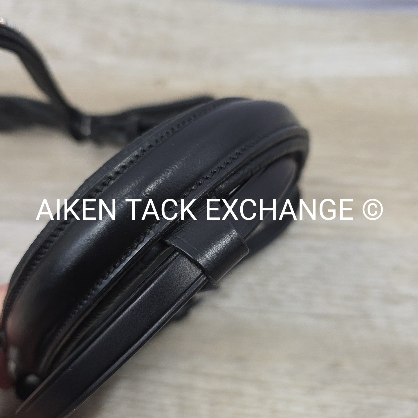 HDR Diamonte Dressage Bridle, Missing Throat Latch & Cheek Pieces, No Reins, Siz
