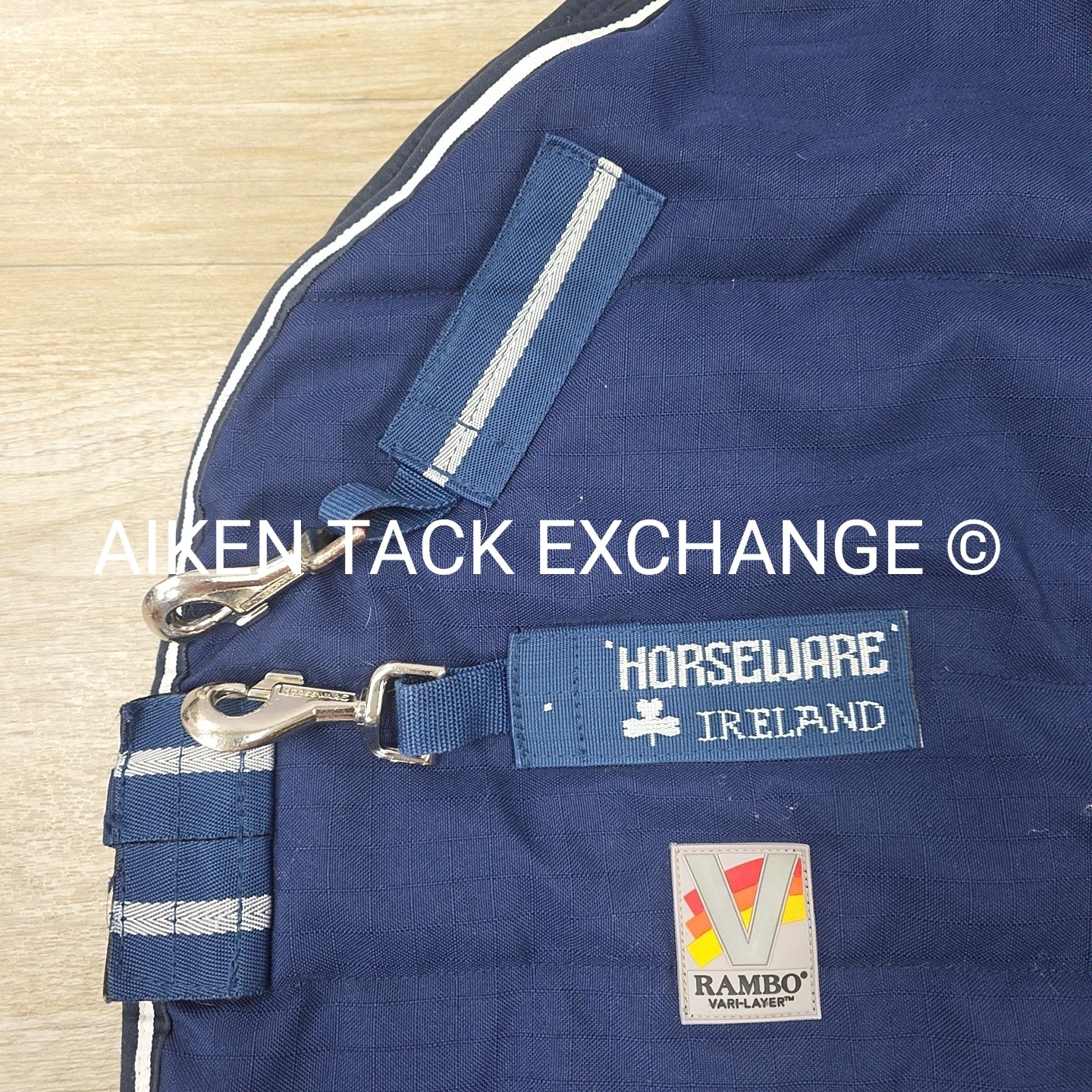 Horseware Rambo Stable Plus 450g Blanket with Vari-Layer Blanket w/ Neck, 75"