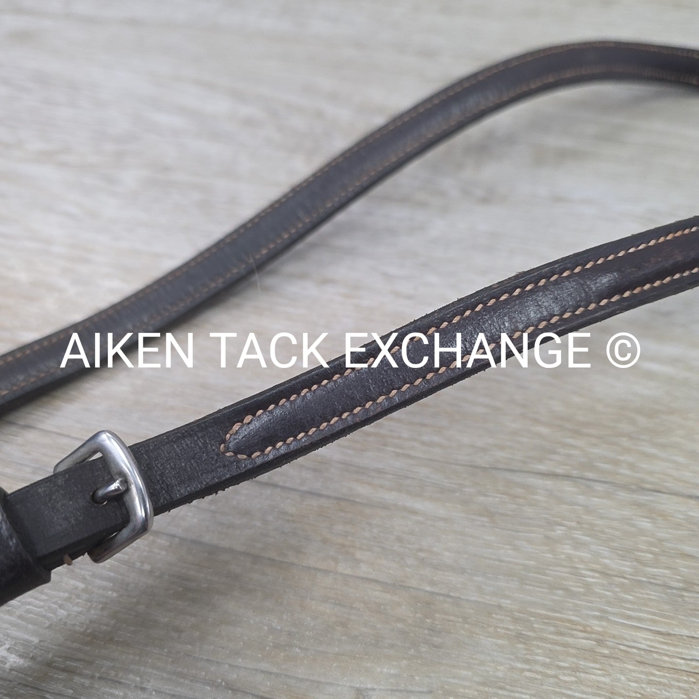 Plain Raised Standing Martingale, Brown, Size Pony