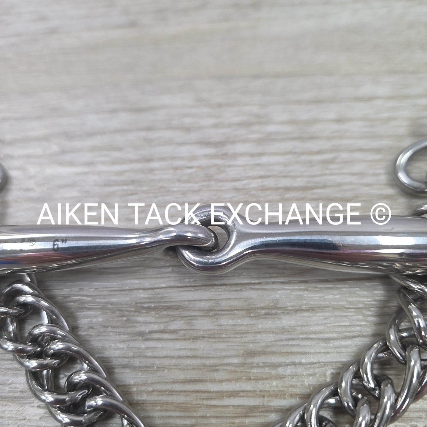 Korsteel Mullen Mouth Single Joint Kimberwick Bit 6"