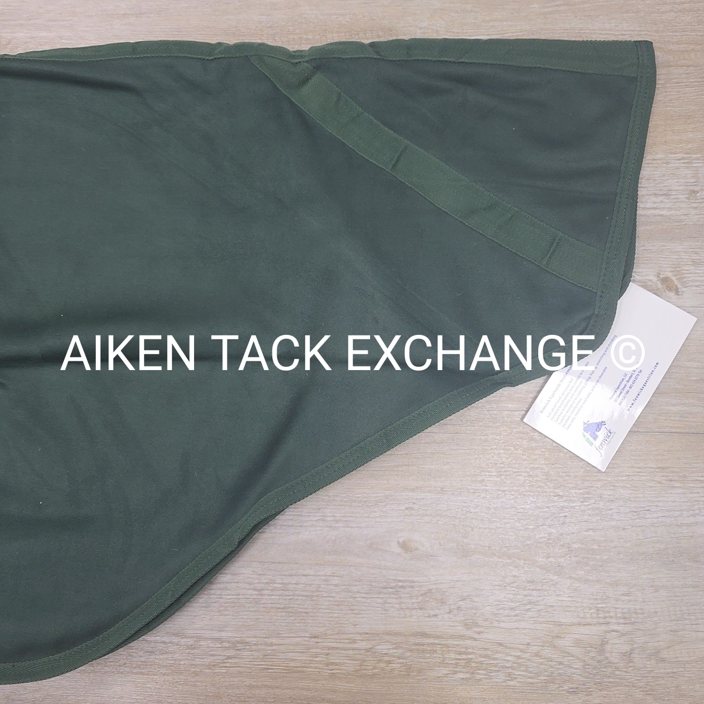 Fenwick Equestrian EquSuede Quarter Sheet, Green, Size Medium