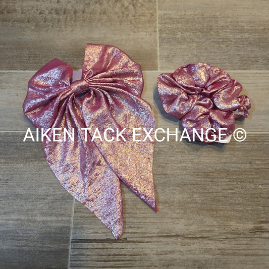 Claire's Hair Bundle - 1 Scrunchie, 1 Hair Clip