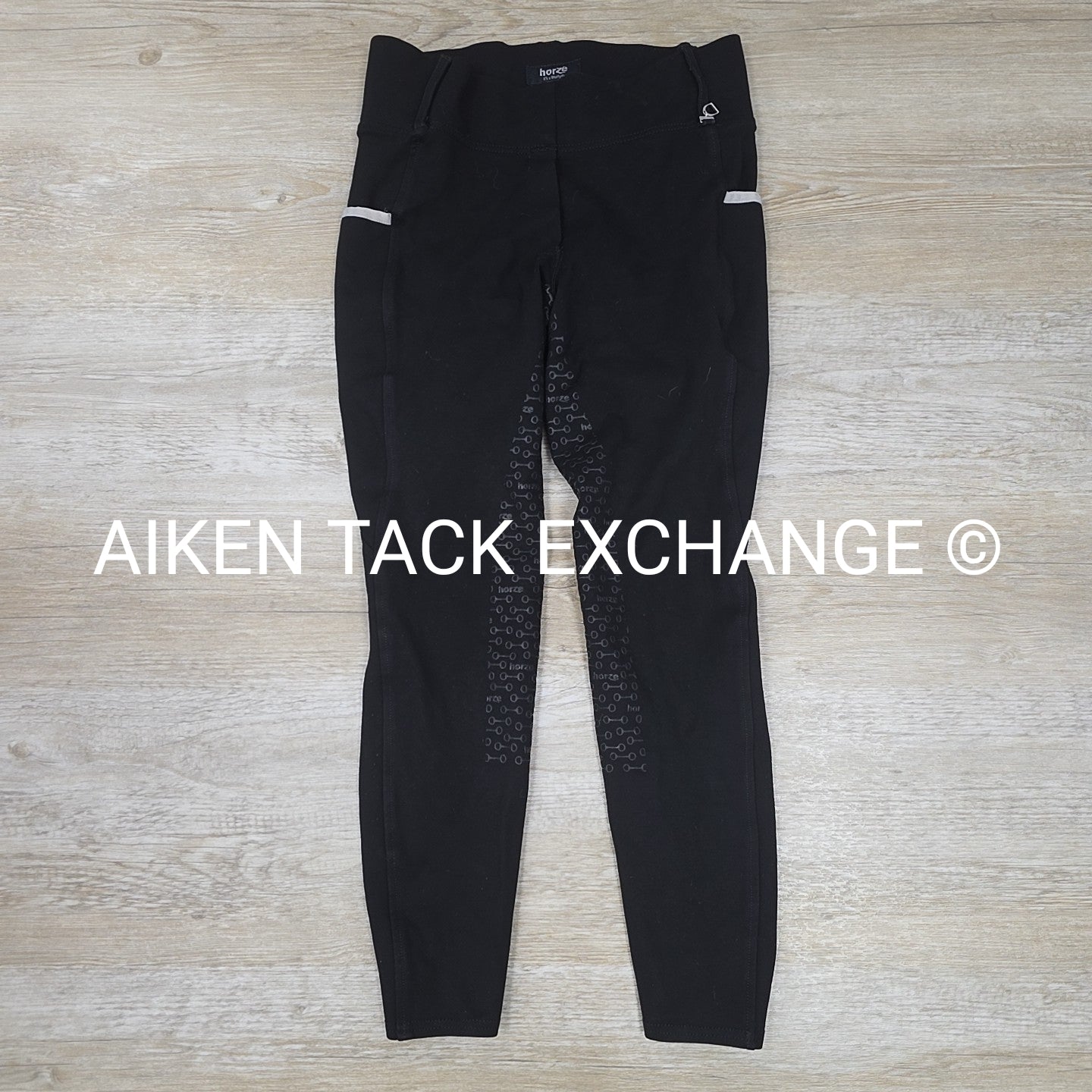 Horze Silicone Grip Thermal Full Seat Breeches, Women's 28