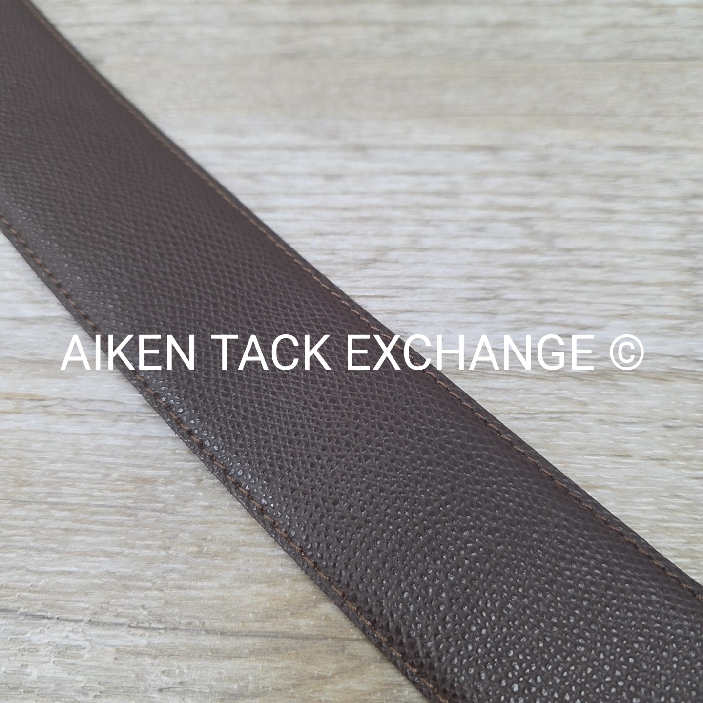 Tailored Sportsman Wide Belt, Brown, Size Medium