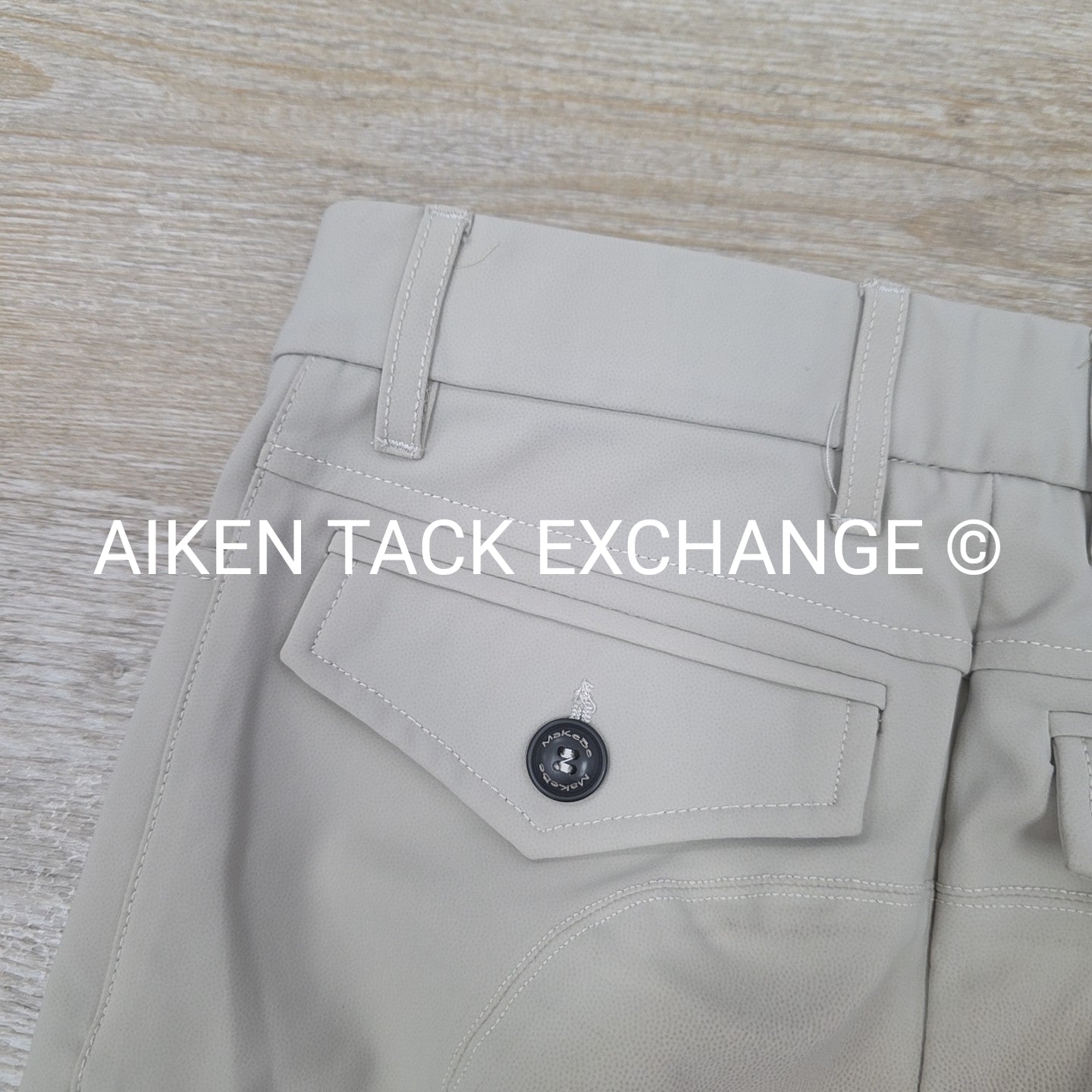 MakeBe Jessica Silicone Grip Knee Patch Breeches, Women's 6 (runs small)