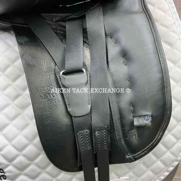 2014 PDS Carl Hester Grande Alto Dressage Saddle, 17.5" Seat, Adjustable Tree - Changeable Gullet, Wool Flocked Panels