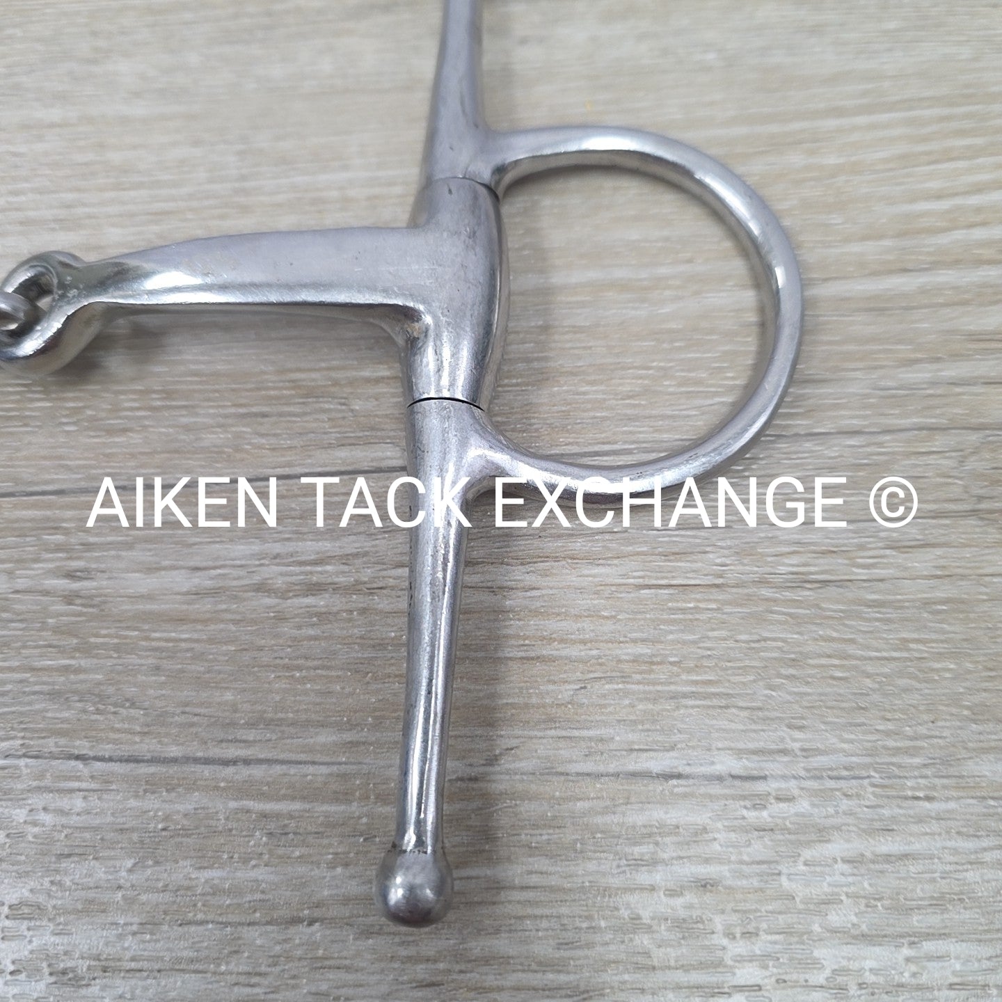 Single Joint Triangle Mouth Full Cheek Bit 5"