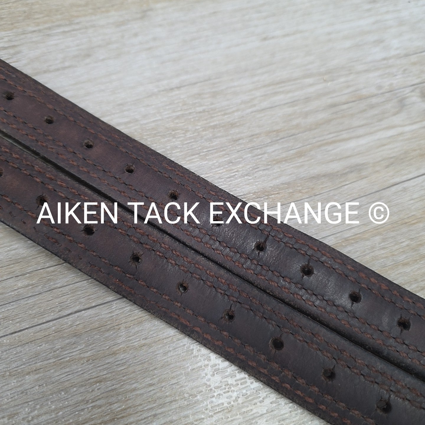 Nunn Finer Nylon Lined Stirrup Leathers, Brown, 50"