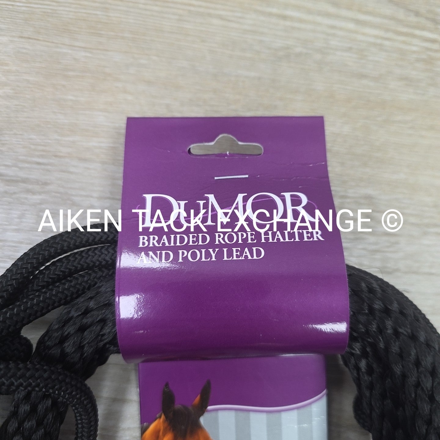 DuMOR Braided Rope Halter with Lead