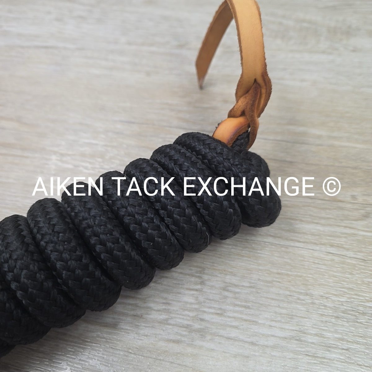 Training Lead Rope with Leather Popper