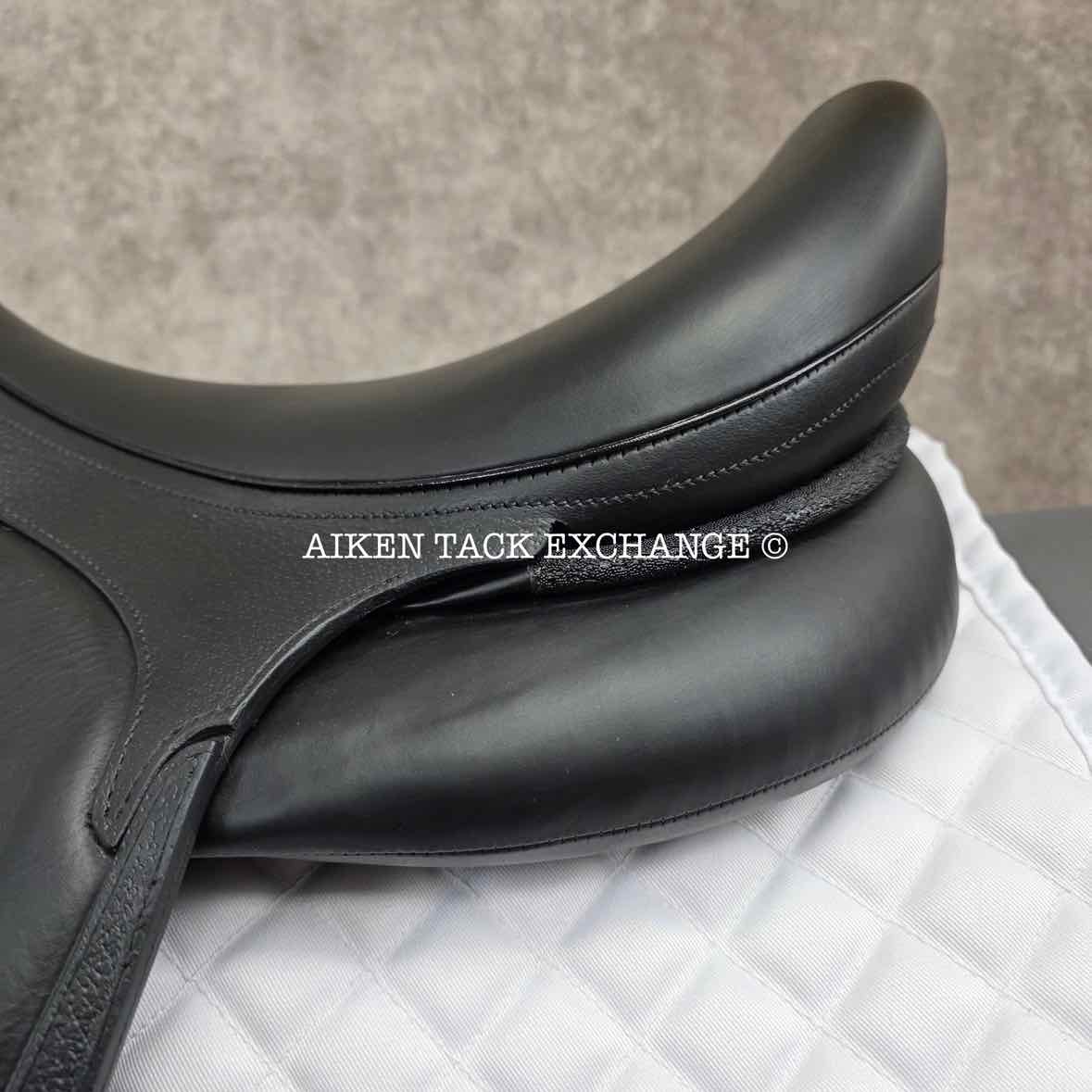 2019 Devoucoux Makila Harmonie Monoflap Dressage Saddle, 18.5" Seat - 004, 2A Flap, Dynamick Tree - Medium, D3D Panels, Full Buffalo Leather