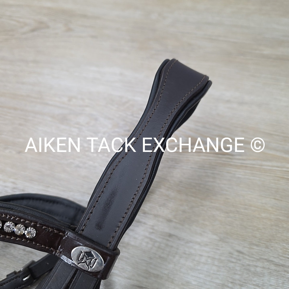 Solo Equine Salvatore Double Bridle with Matching Reins, Brown, Size Cob