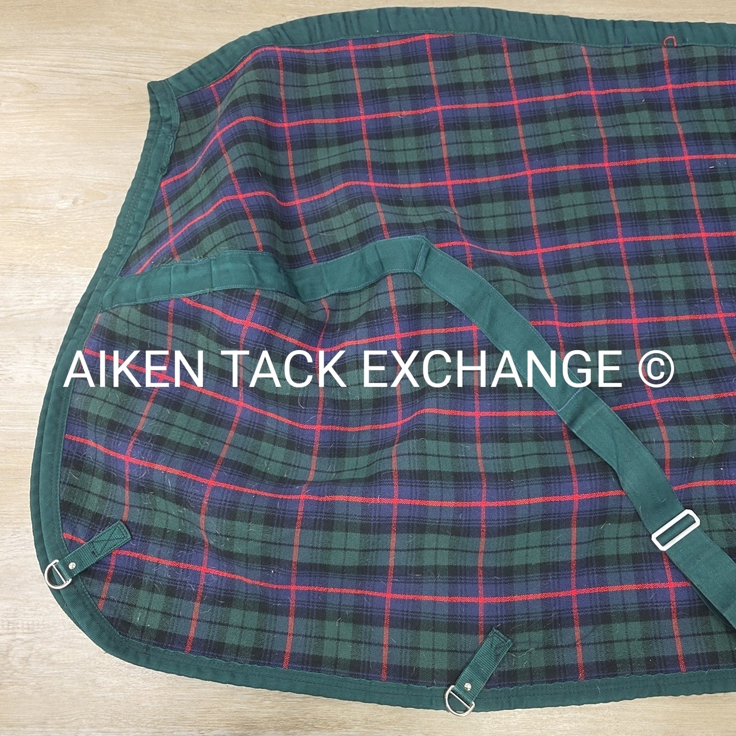 5/A Baker Original Tartan Plaid Heavyweight Stable Sheet, Size 78"