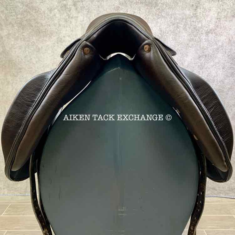 2012 Southern Stars Monoflap Dressage Saddle, 18" Seat, Wide Tree, Wool Flocked Panels