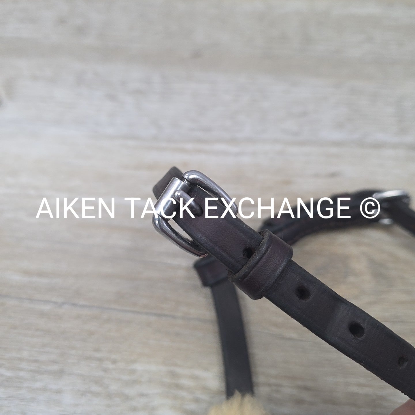 Nunn Finer Figure 8 Noseband, Brown, Size Full