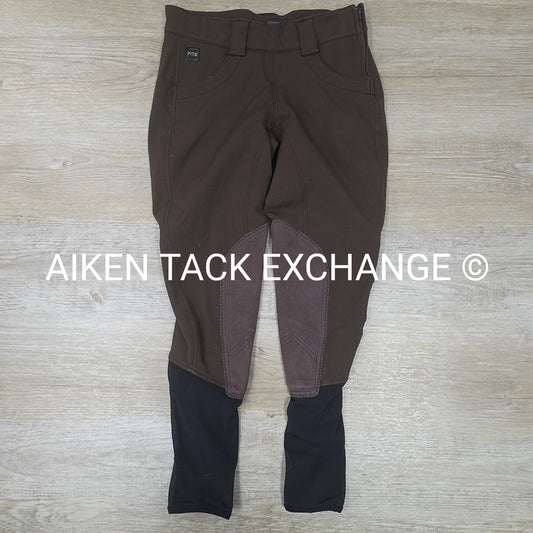 FITS Fleece Lined Knee Patch Breeches, Size Small