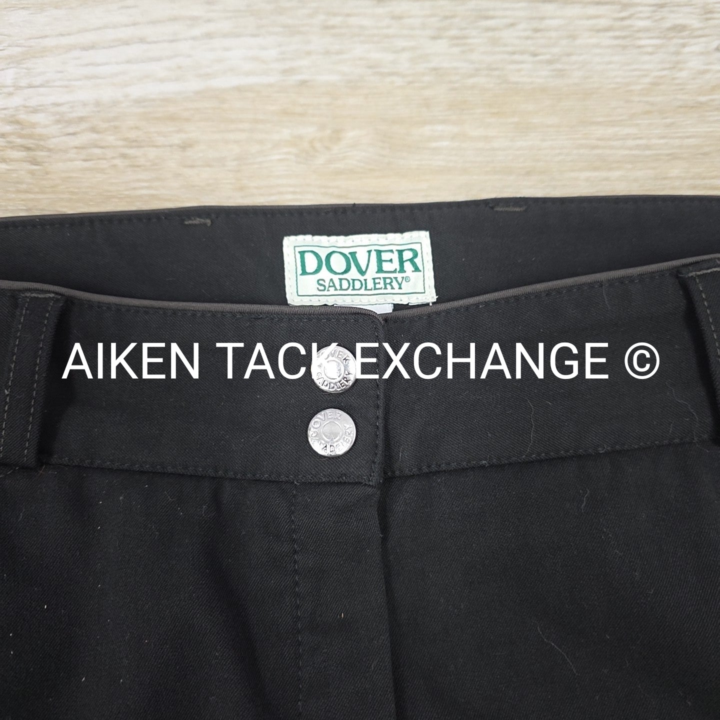 Dover Saddlery Front Zip Knee Patch Breeches, Size 36 R