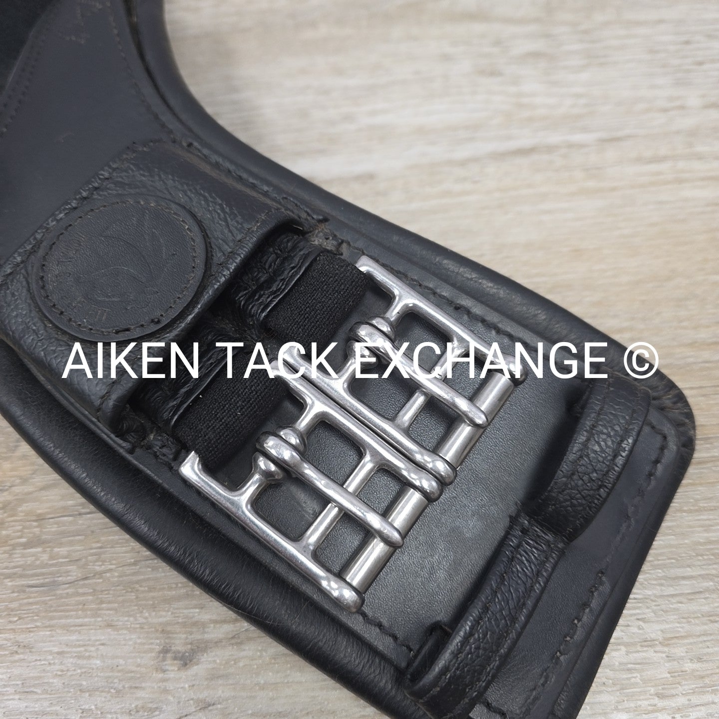 Total Saddle Fit StretchTec Shoulder Relief Girth with Leather Liner, Black, 20"