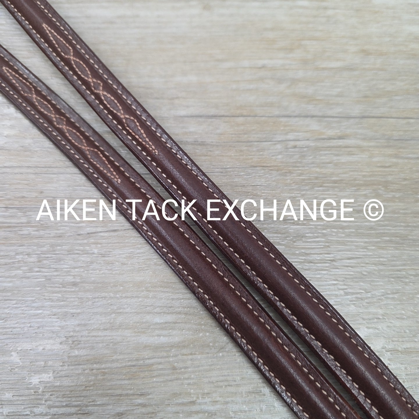 Weaver Leather Fancy Stitched Round Raised Running Martingale Attachment, Brown