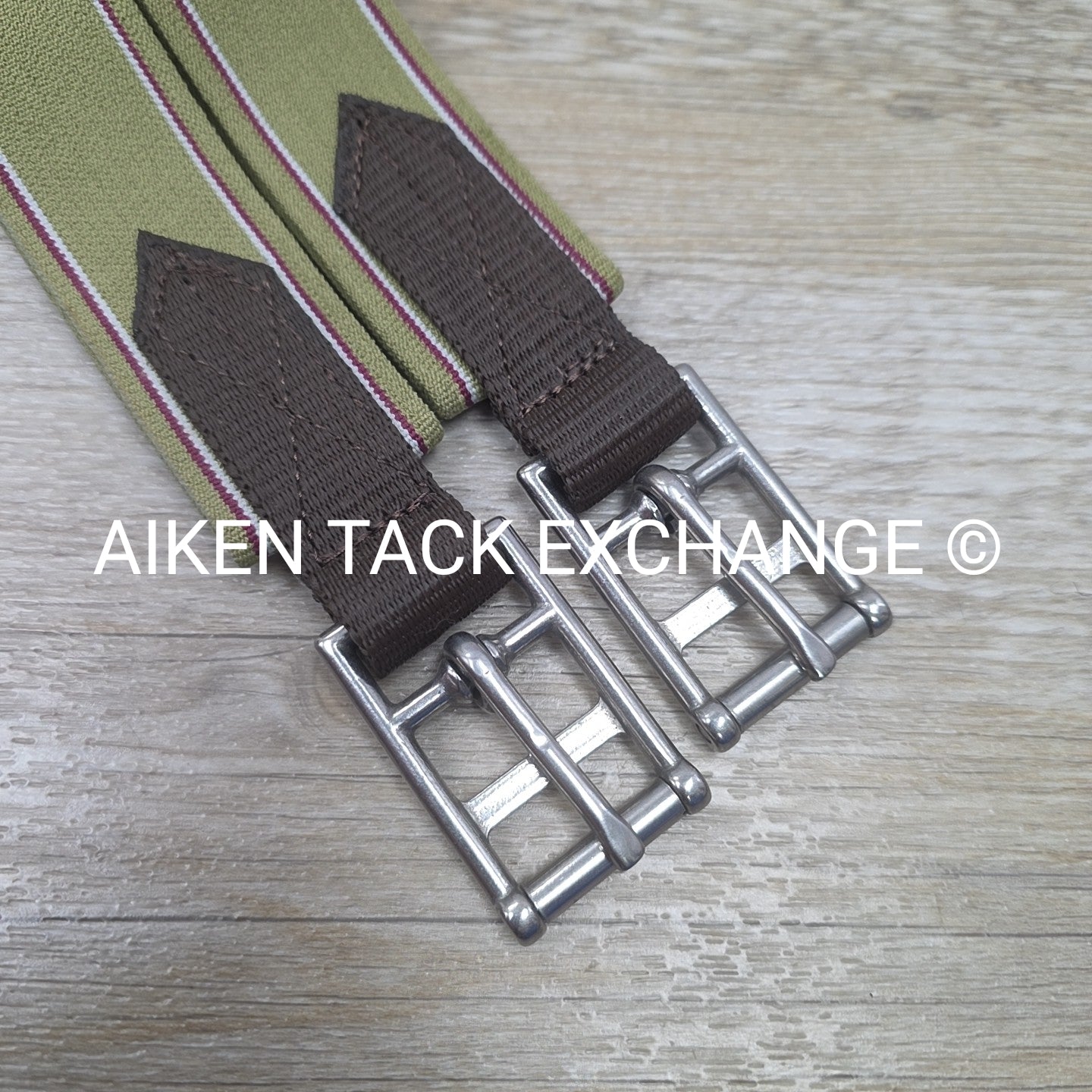 Fleece Girth with Double End Elastic, Brown, 44"