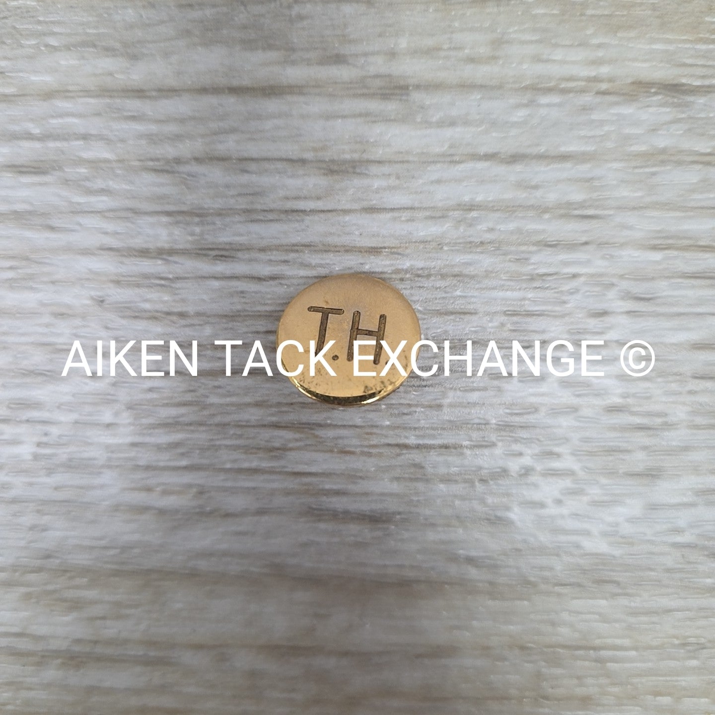 Tryon Hounds Brass Button, Small