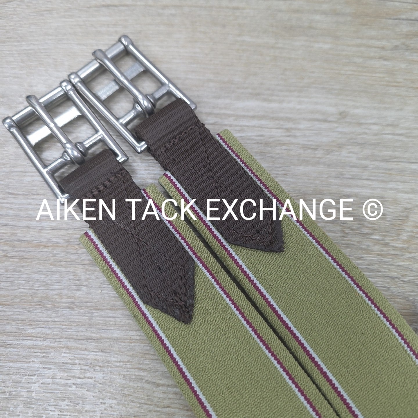 Fleece Girth with Double End Elastic, Brown, 44"