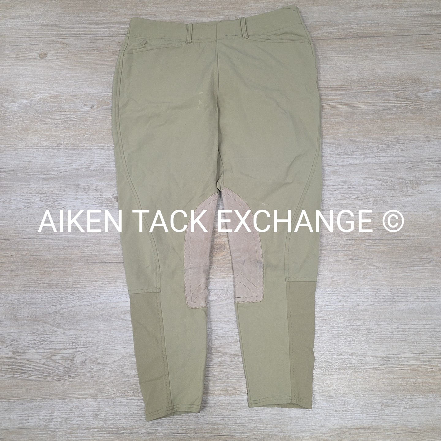 Ariat Pro Series Side Zip Knee Patch Breeches, Size 32 Long