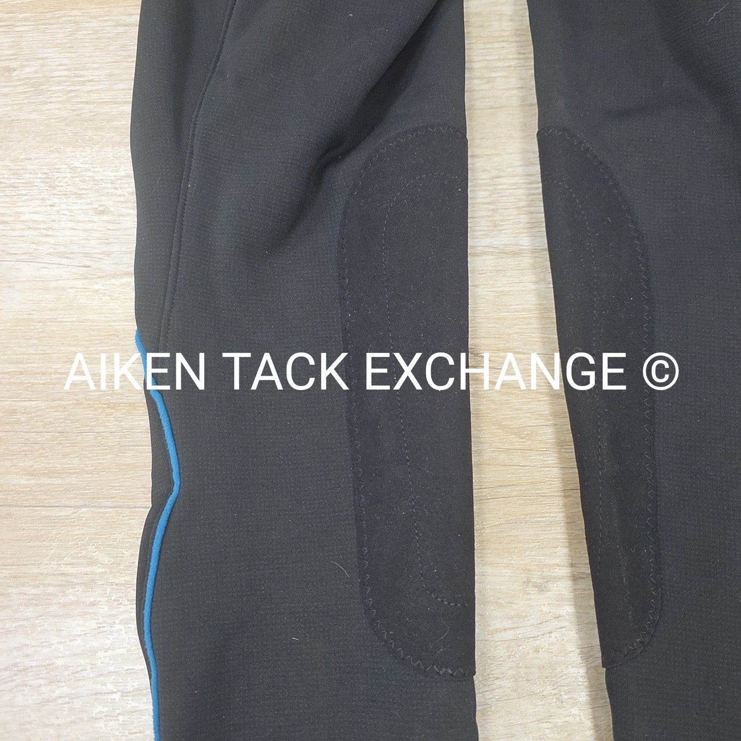 Irideon Fleece Lined Knee Patch Tights, Size Large