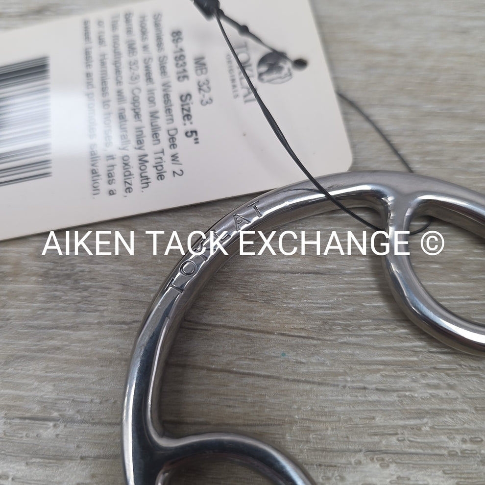 Myler HBT Shank with Sweet Iron Mullen Barrel Low Port - 5″ - A Better Bit