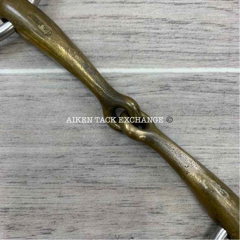 Herm Sprenger Aurigan Single Joint Loose Ring Bit 5.25"