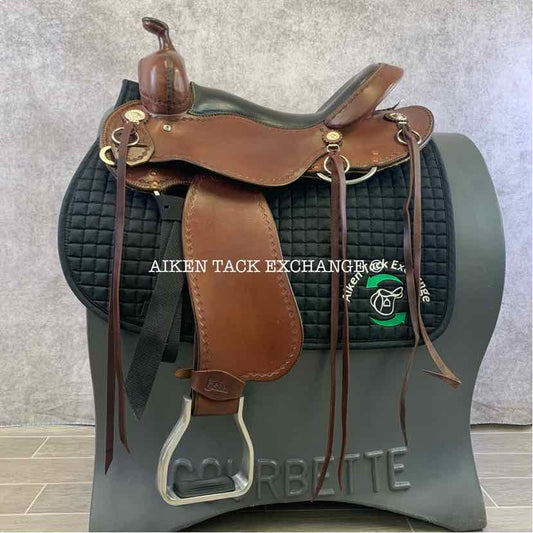 **SOLD** 2018 Cashel Western Trail Saddle, 16" Seat, Axis Tree - Extra Wide