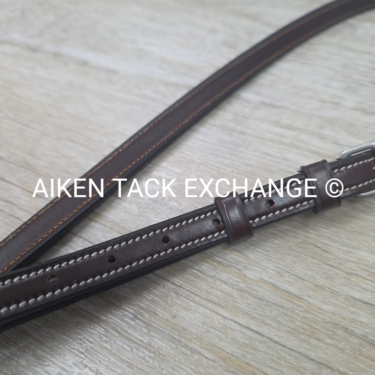 KL Select Red Barn Raised Fancy Stitch Standing Martingale, Size Cob