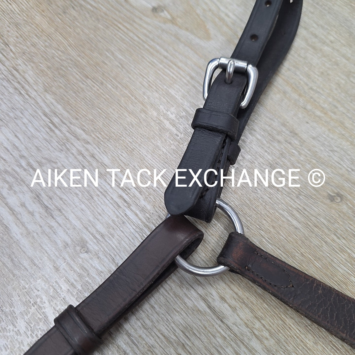 BARGAIN BUNDLE: Nunn Finer Neck Strap & Bobby's English Tack Breastplate, Brown,
