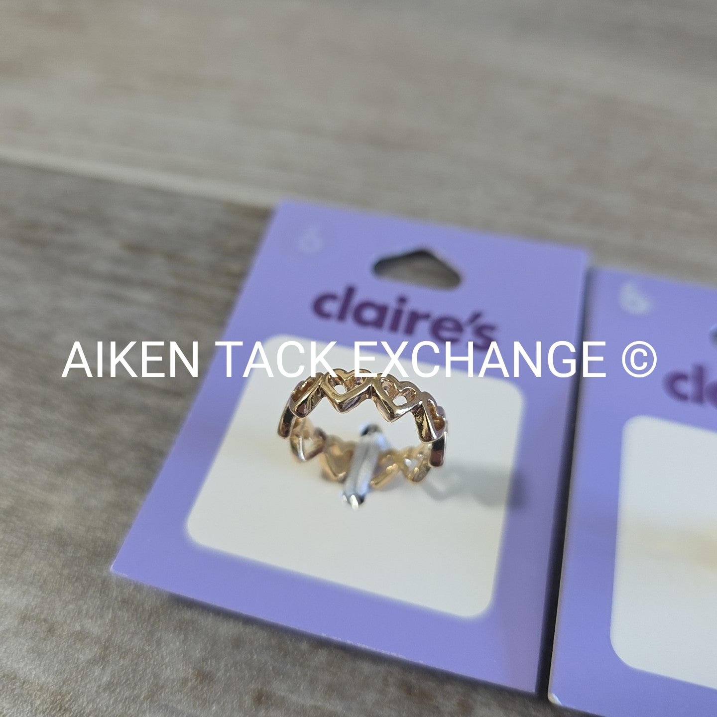 Claire's Rings (2) - Size 6