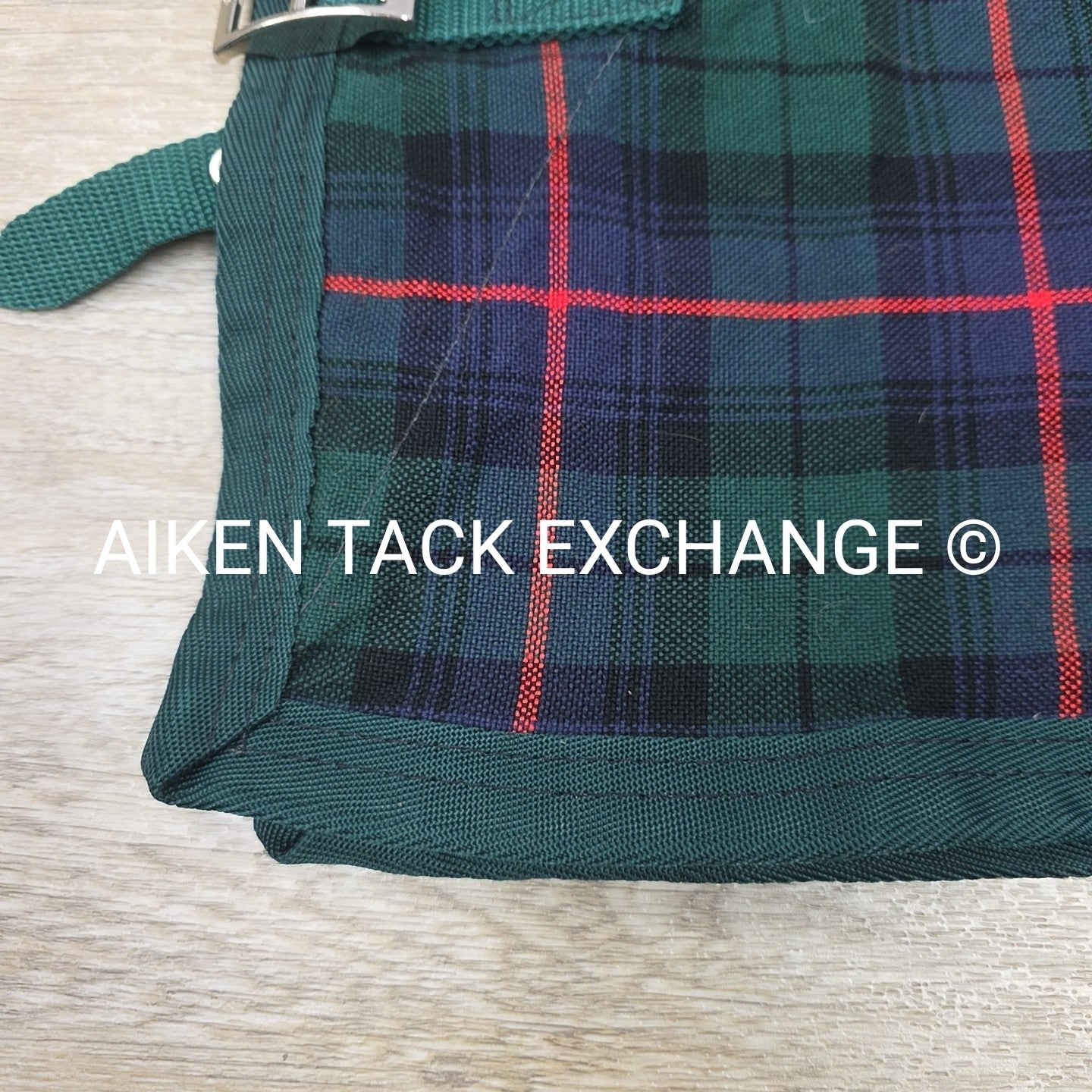 5/A Baker Original Tartan Plaid Stable Sheet, Size 72"