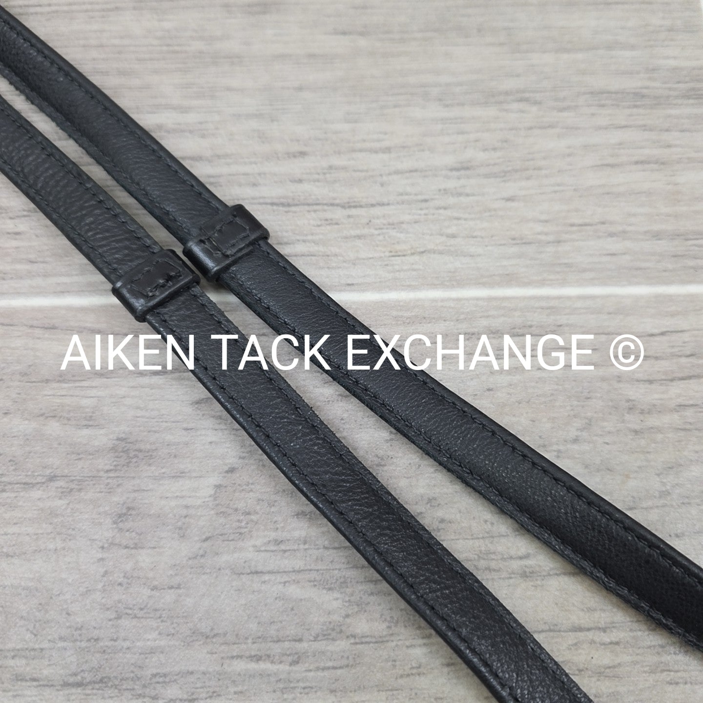 Passier Comfort Leather Reins, Black, 55"