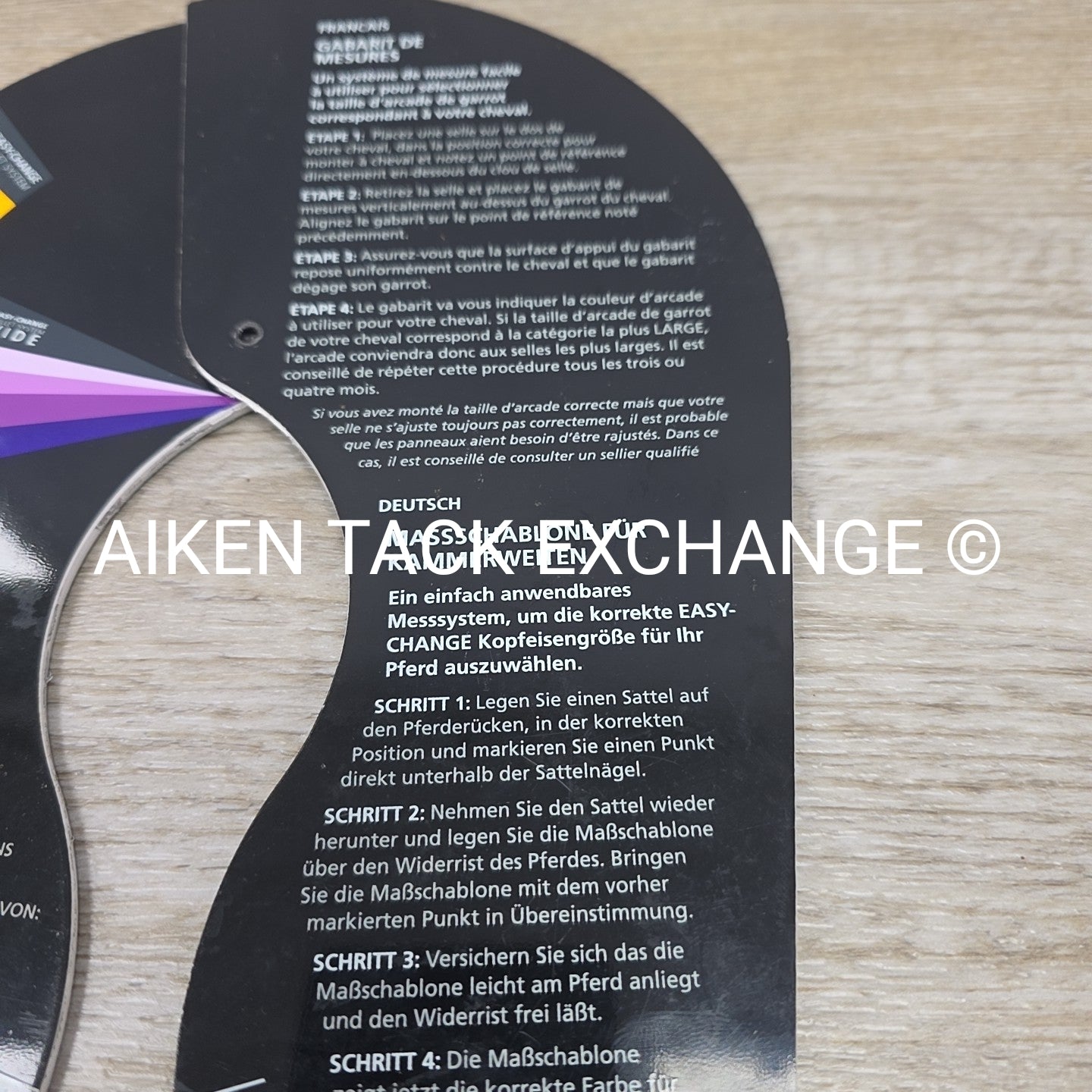 Easy-Change Gullet Gauge