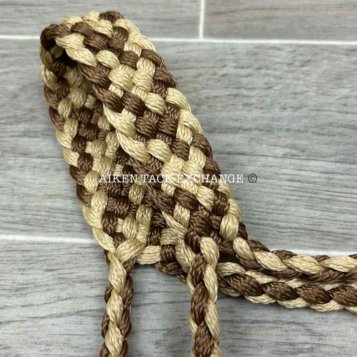 Braided Rope Halter with Lead