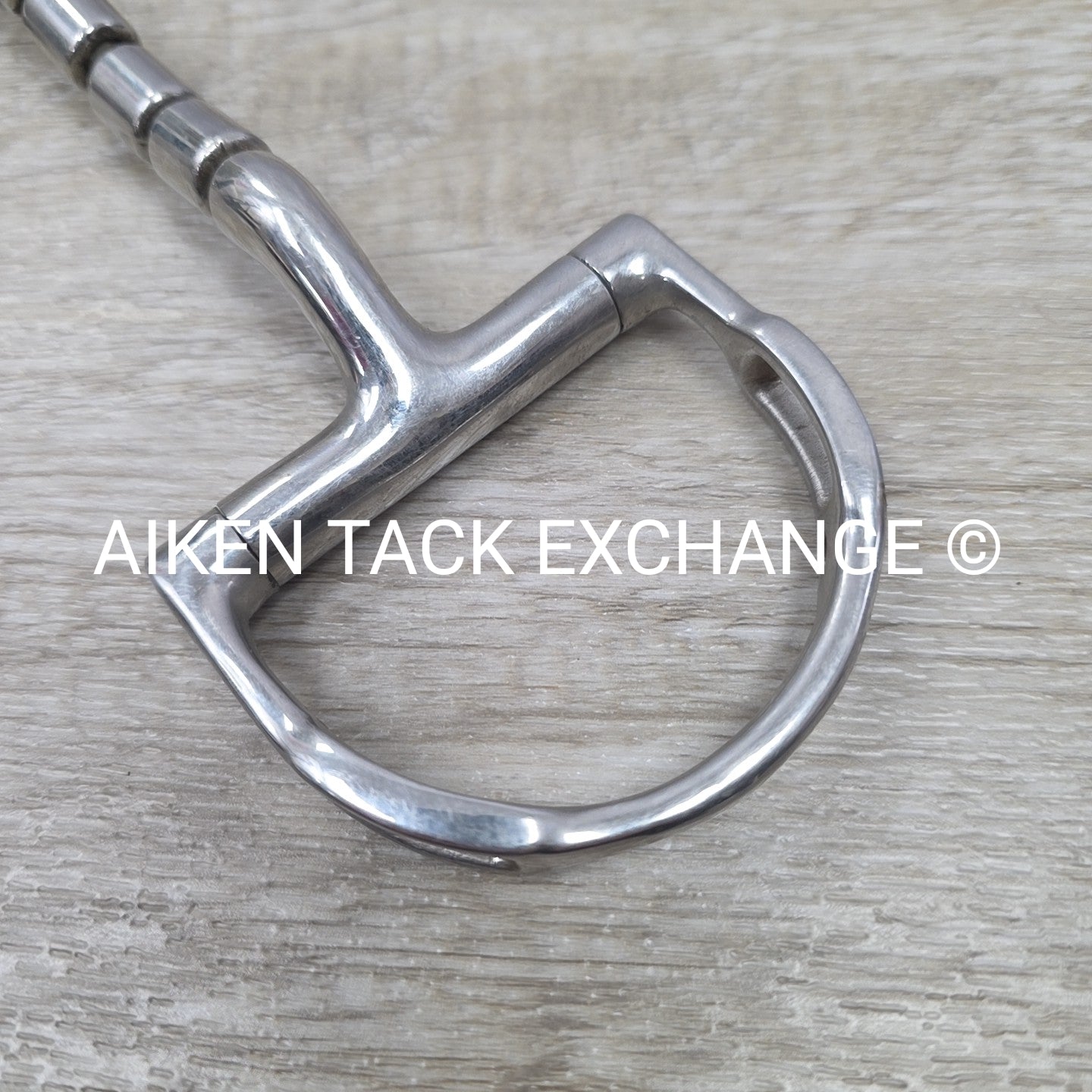 Myler English Dee with Hooks Mullen Triple Barrel Pony Bit MB 32-3 4.5"