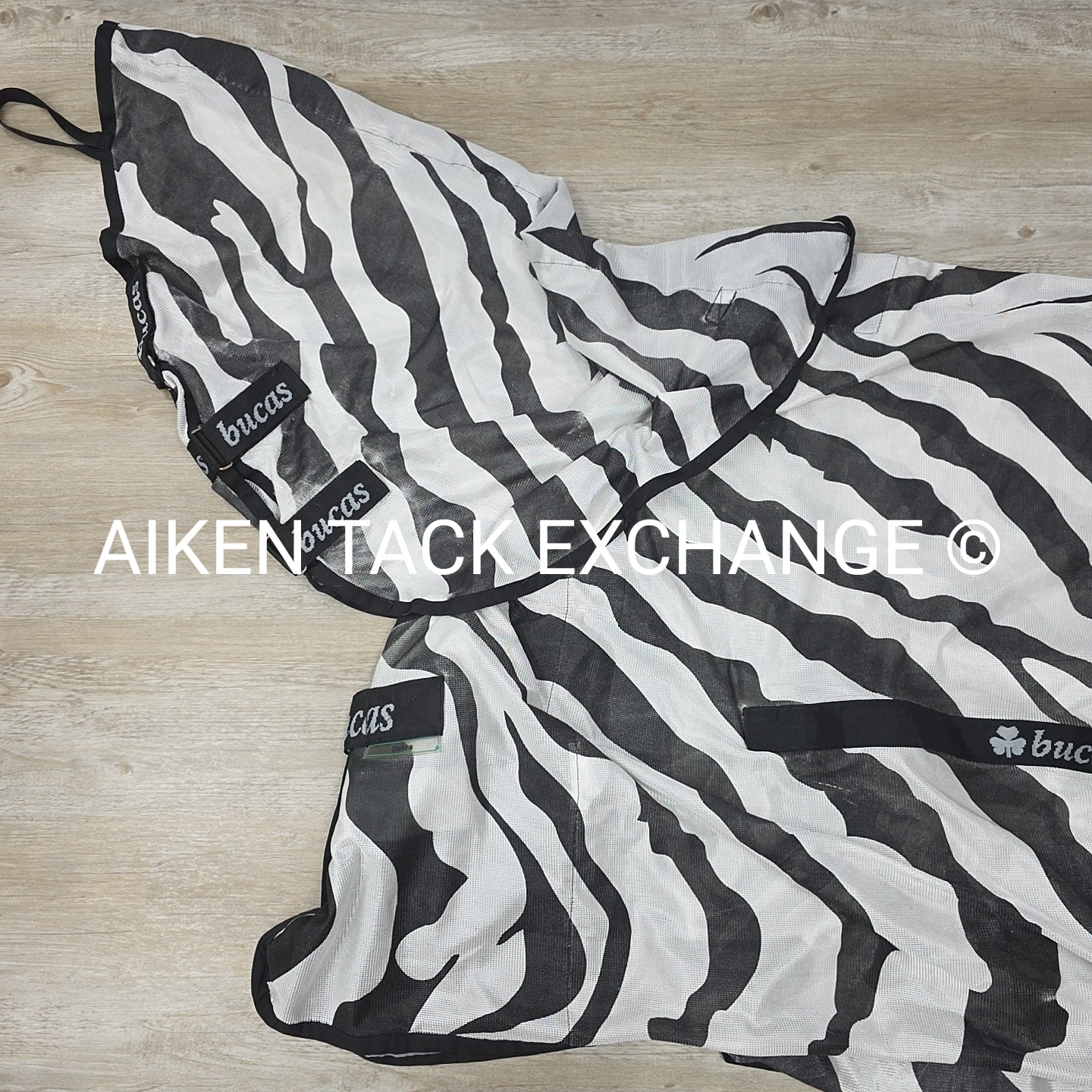 Bucas Buzz-Off Zebra Fly Sheet with Neck, 78"